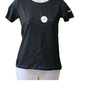 US Basic Helsinki Vodka Black Graphic T-Shirt | Bar Promo Alcohol Tee Medium